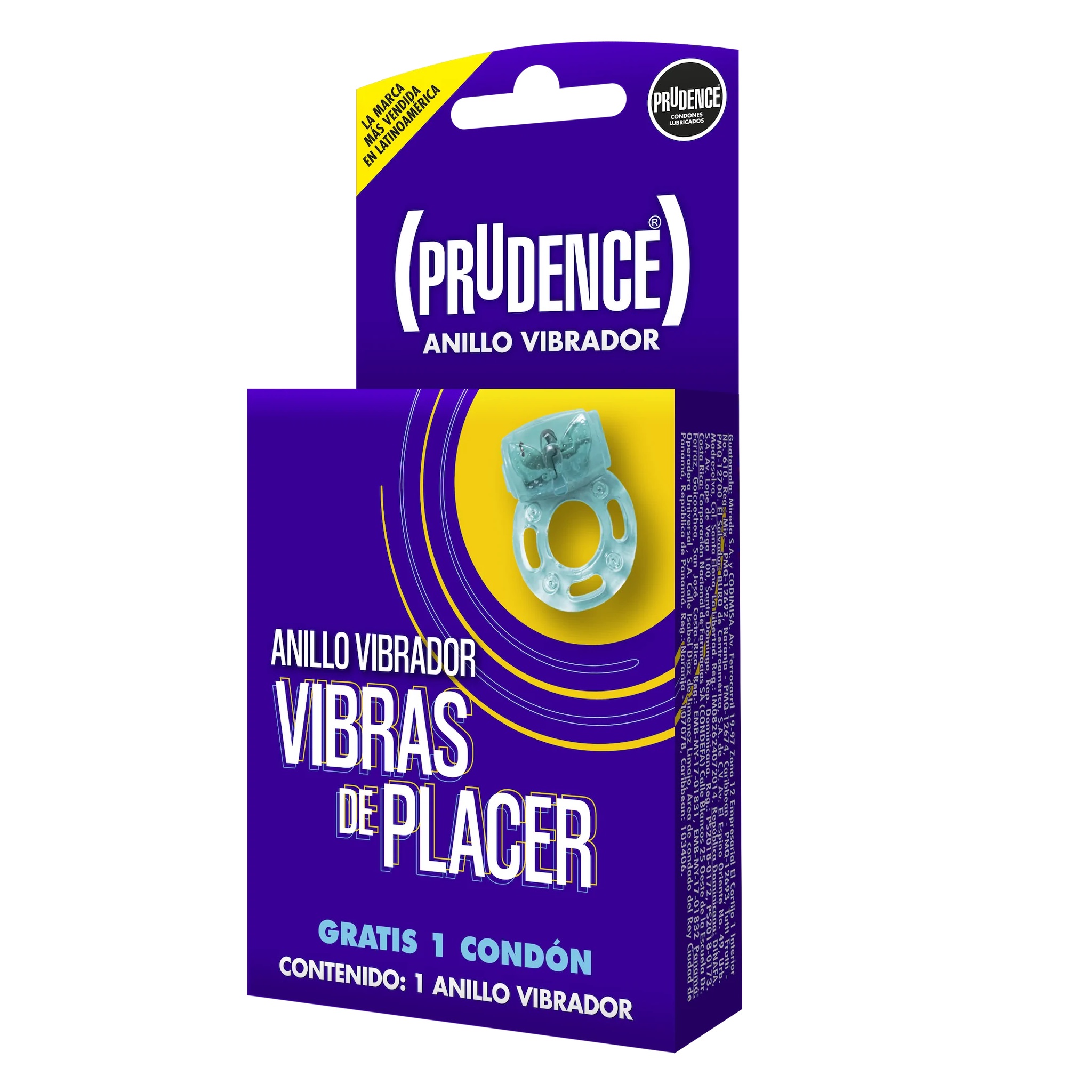 Condón Prudence Clásico + Anillo Terremoto