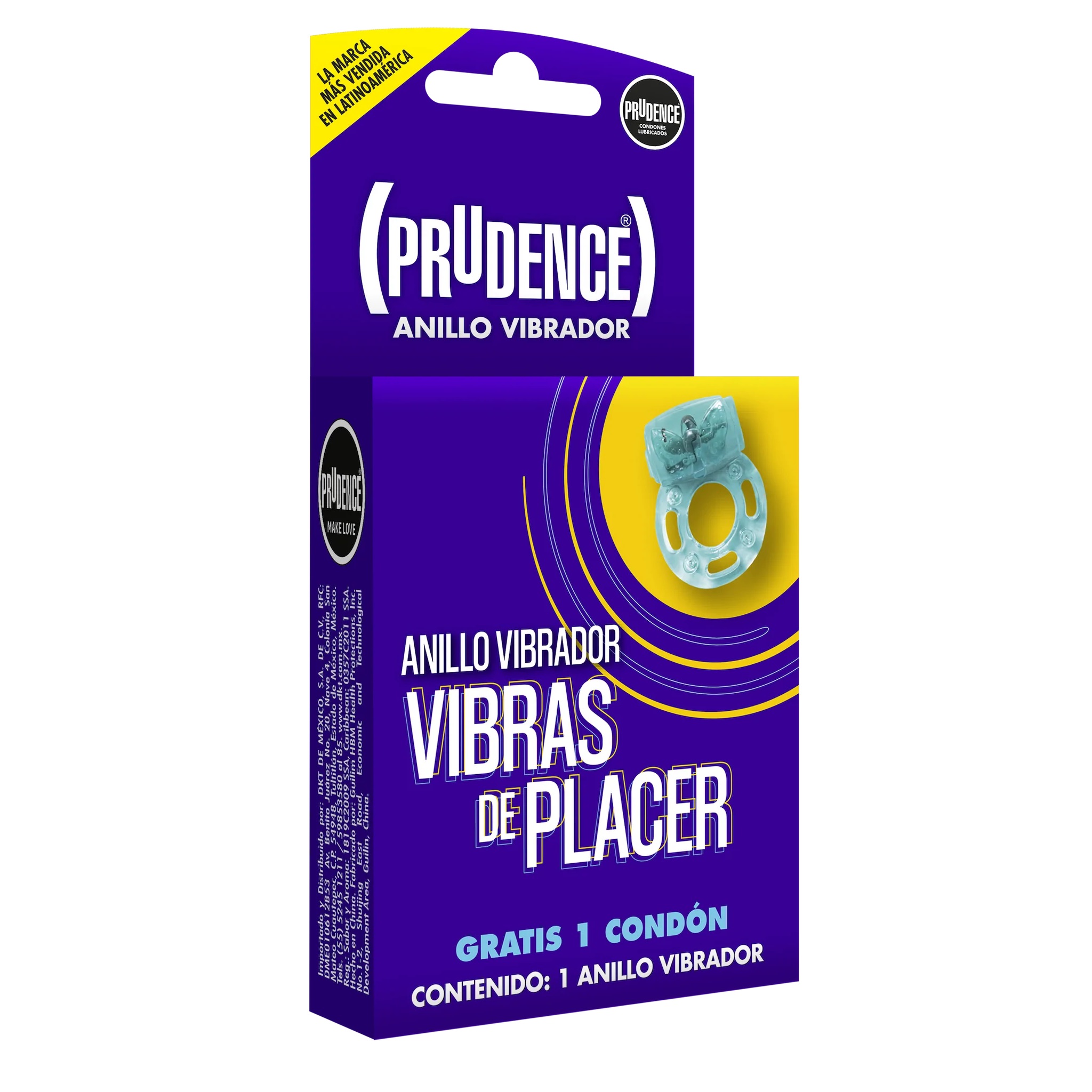 Condón Prudence Clásico + Anillo Terremoto