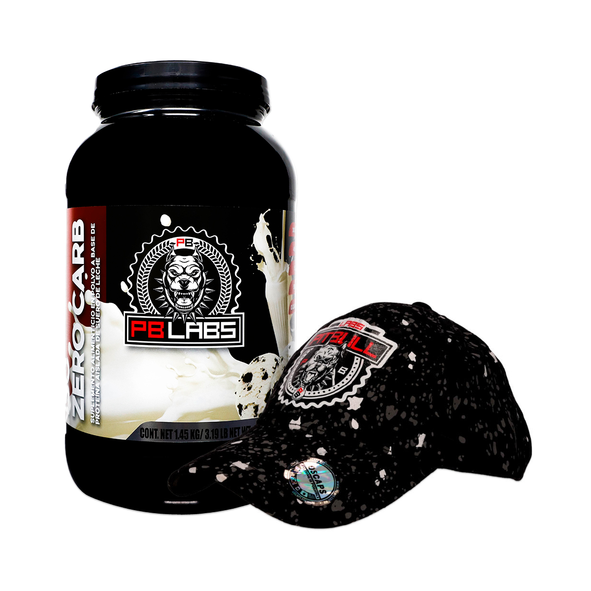 Proteína Pb Labs Galleta 45 Servicios + Gorra Pitbull