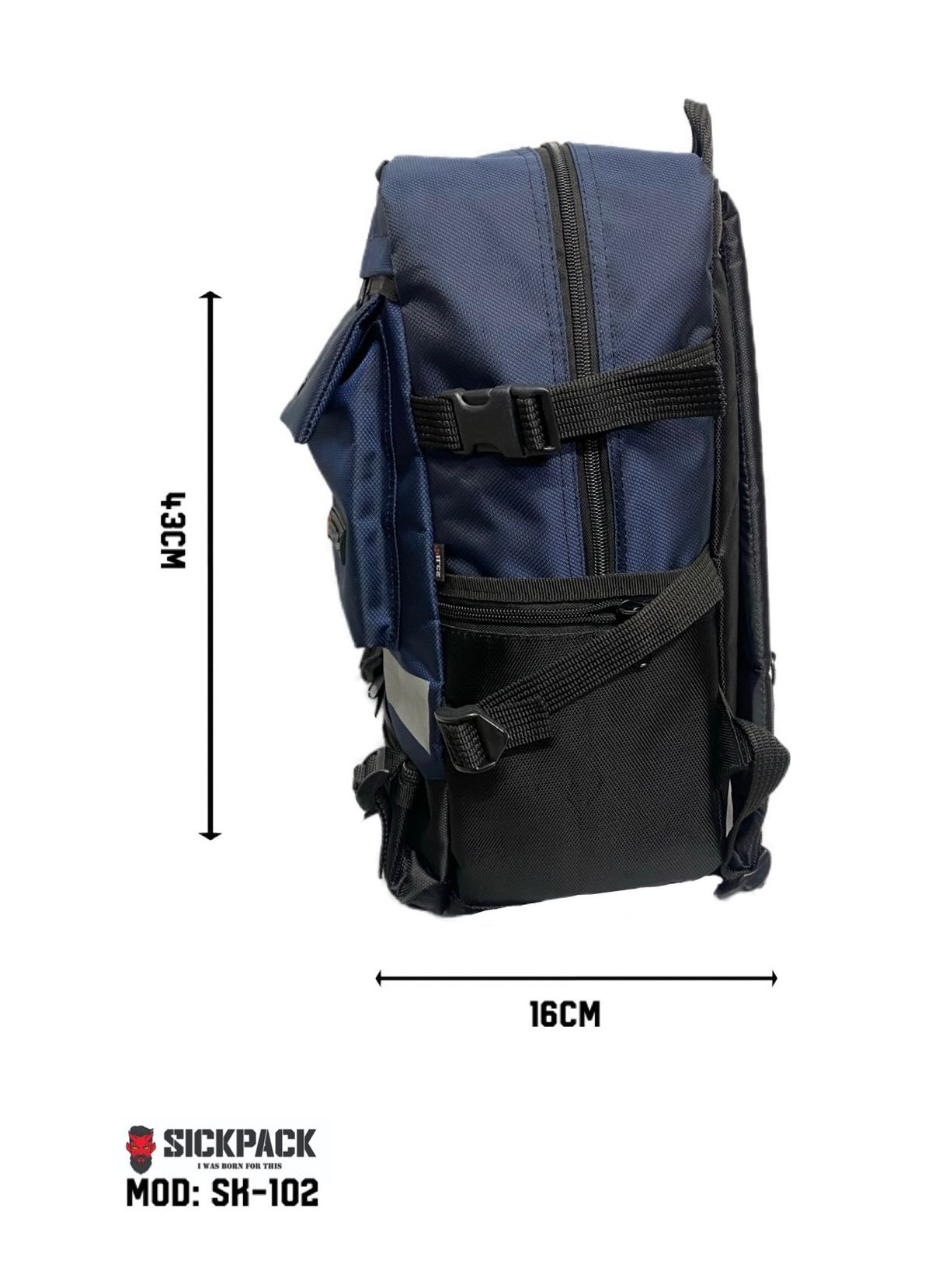 Mochila Deportiva Ligera Multiusos Sickpack S102