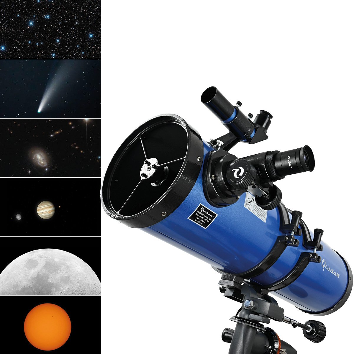 Telescopio Quasar Professional Q150 561x Con Cámara – SkyShop