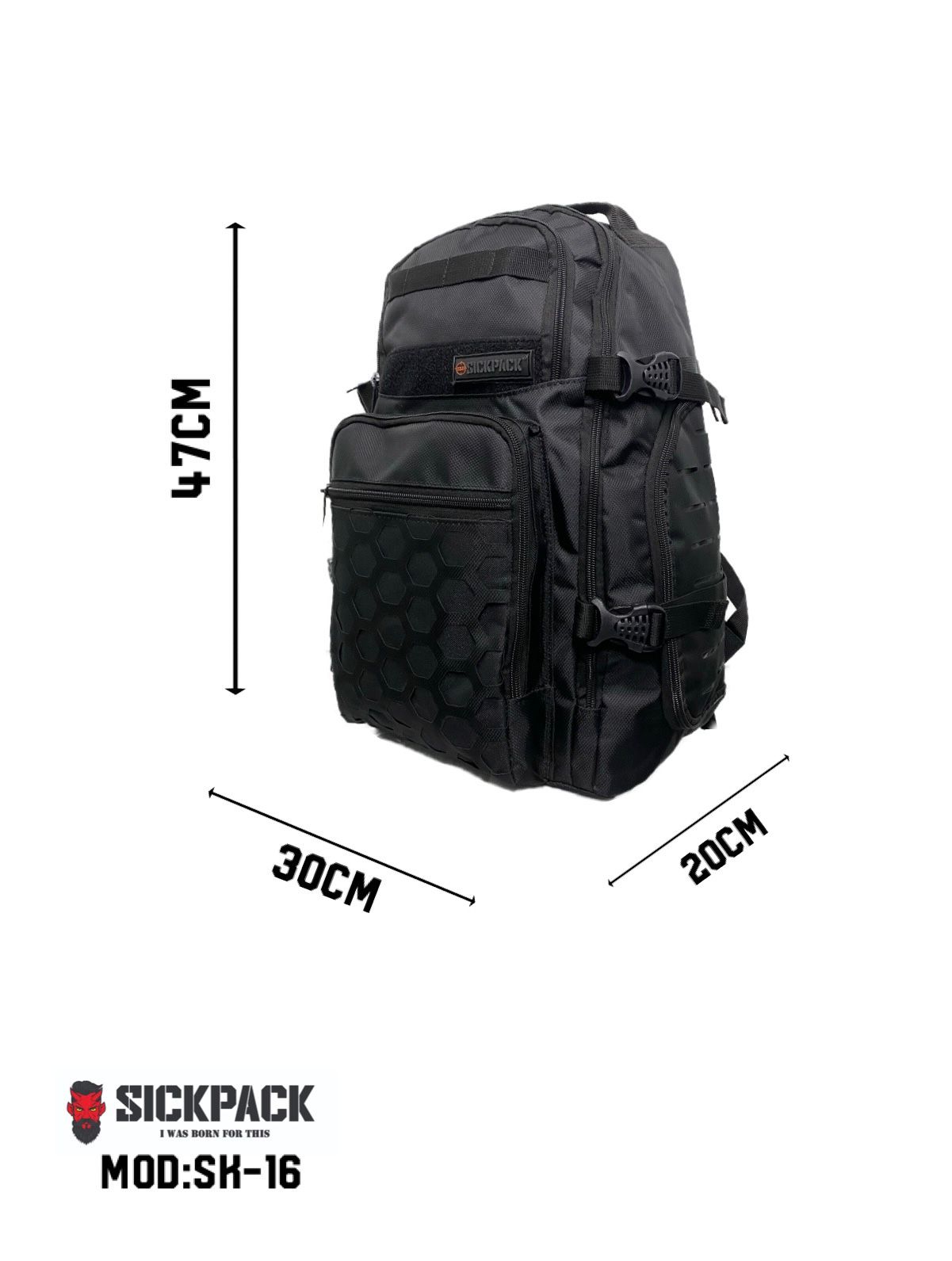 Back Pag Mochila Sick Pack Sk16 Porta Notebook Porta Tablet