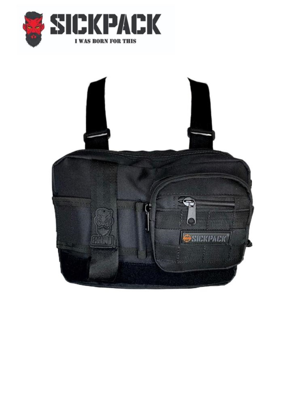 Chest Bag Pechera Sickpack Sk05 Bolsa Invisible Multiusos