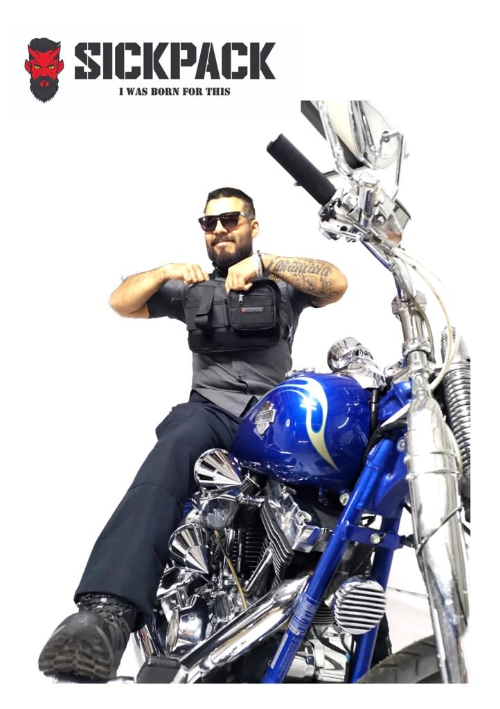 Chest Bag Pechera Sickpack Sk05 Bolsa Invisible Multiusos