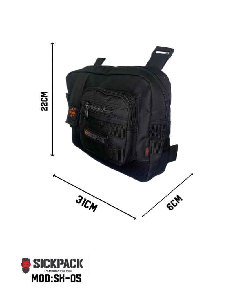 Chest Bag Pechera Sickpack Sk05 Bolsa Invisible Multiusos