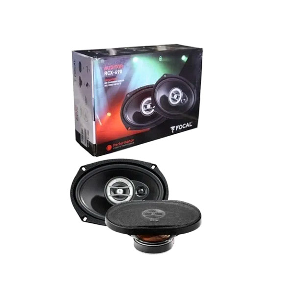 BOCINAS COAXIALES FOCAL RCX-690 6X9" 3 VÍAS 160W MAX
