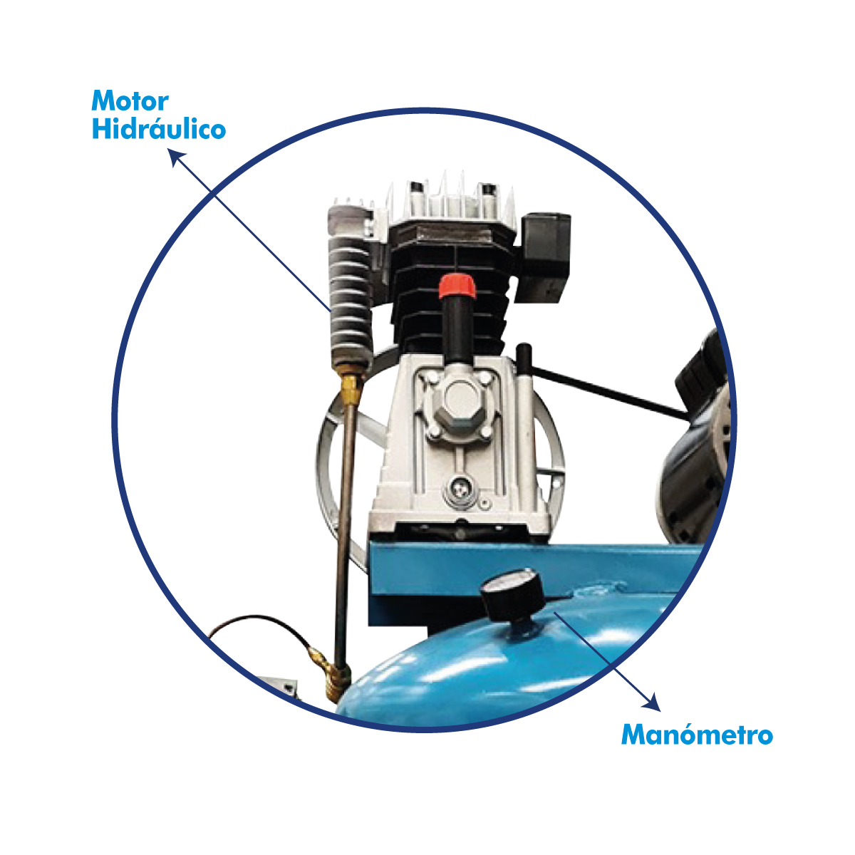 Compresor De Aire 300 Litros 5 Hp