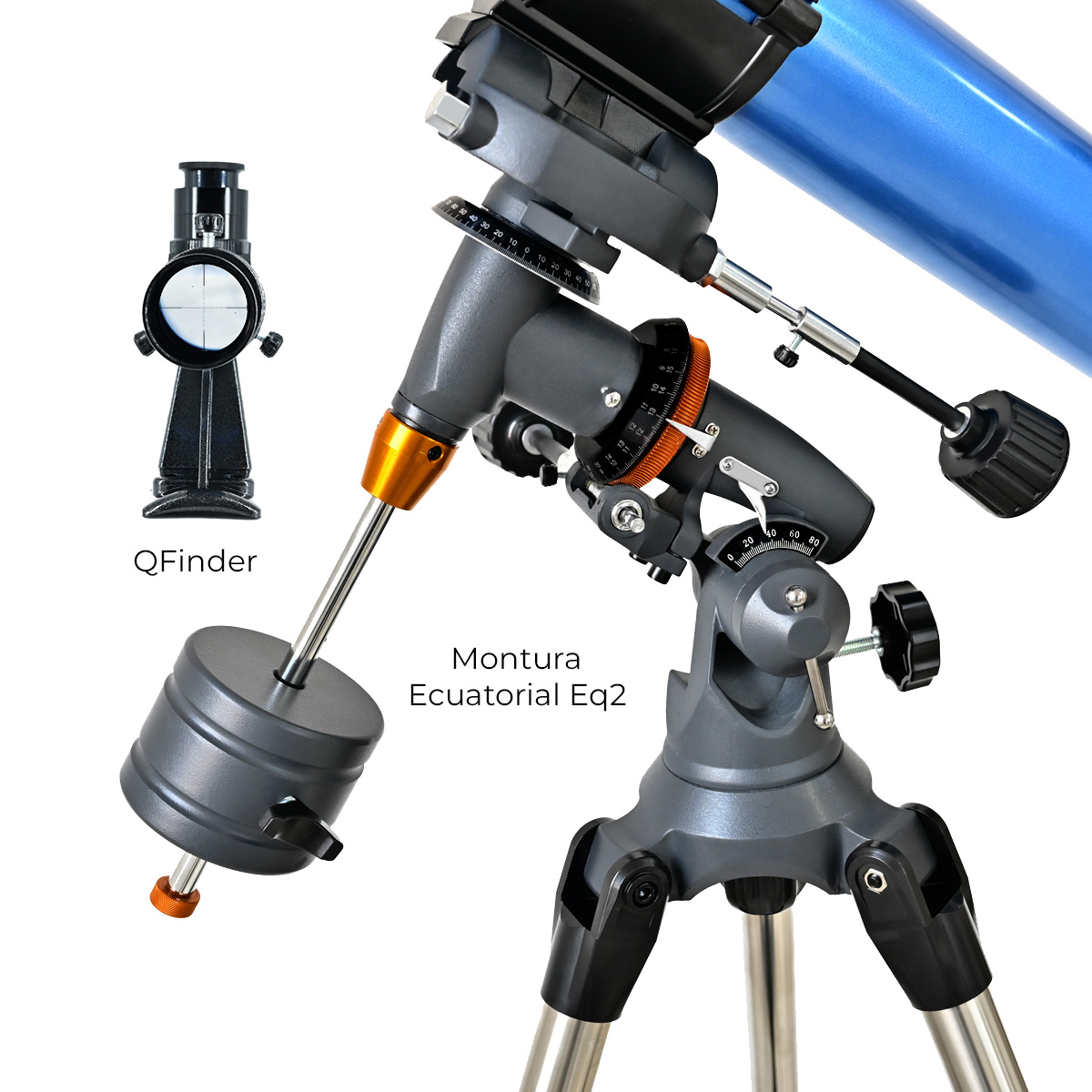 Telescopio Quasar Q90 Professional Adaptador Smartphone