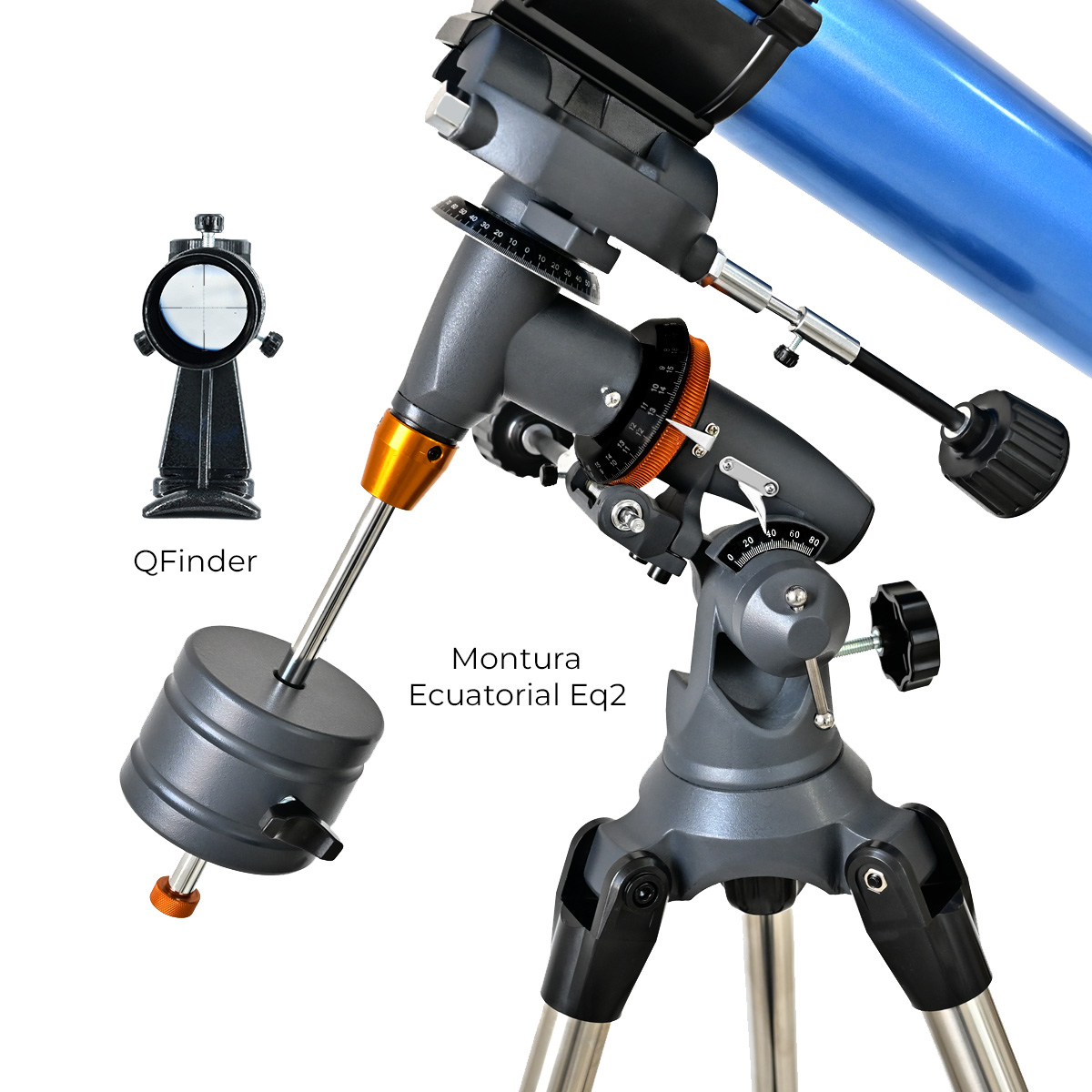 Telescopio Quasar Q90 Professional Adaptador Smartphone
