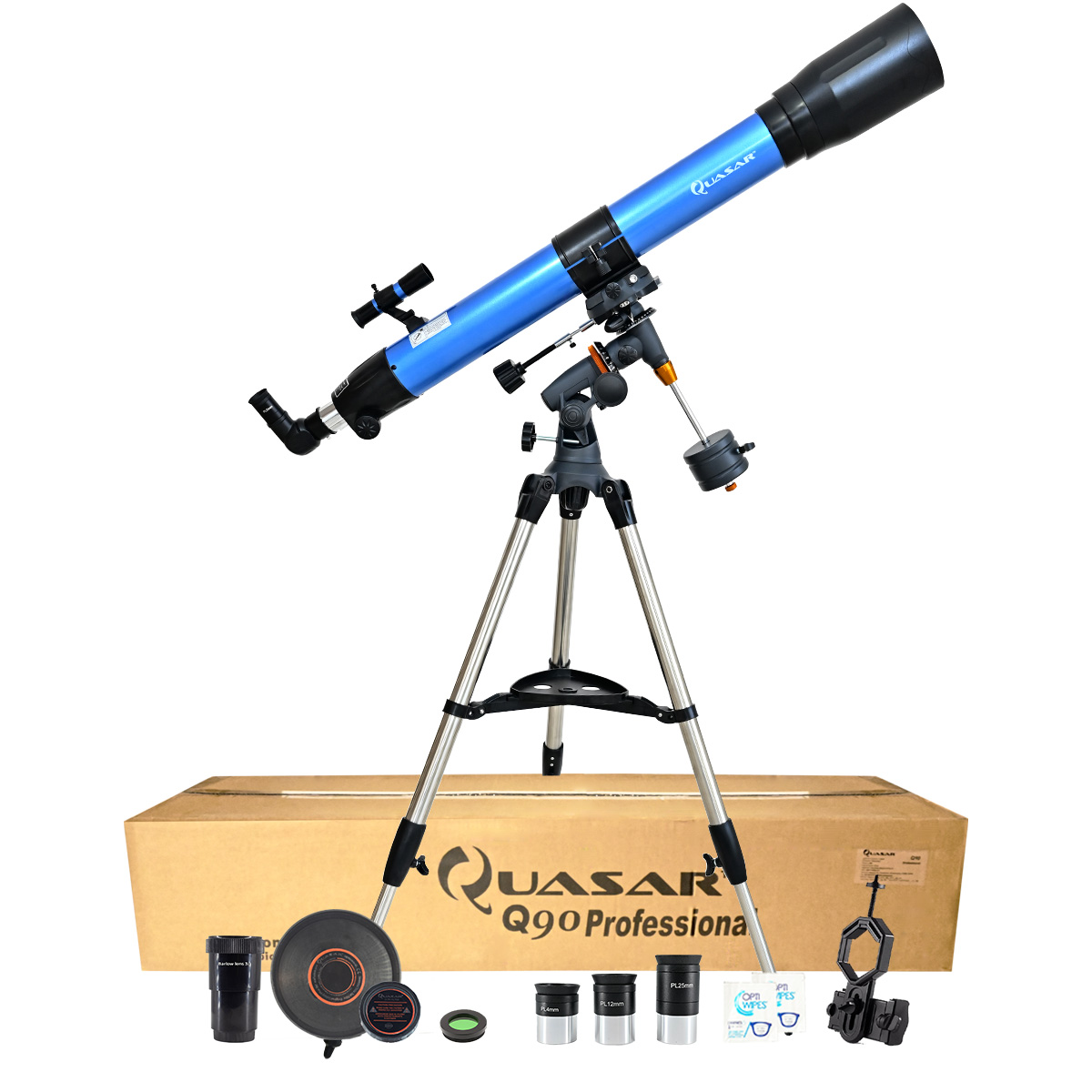 Telescopio Quasar Q90 Professional Adaptador Smartphone