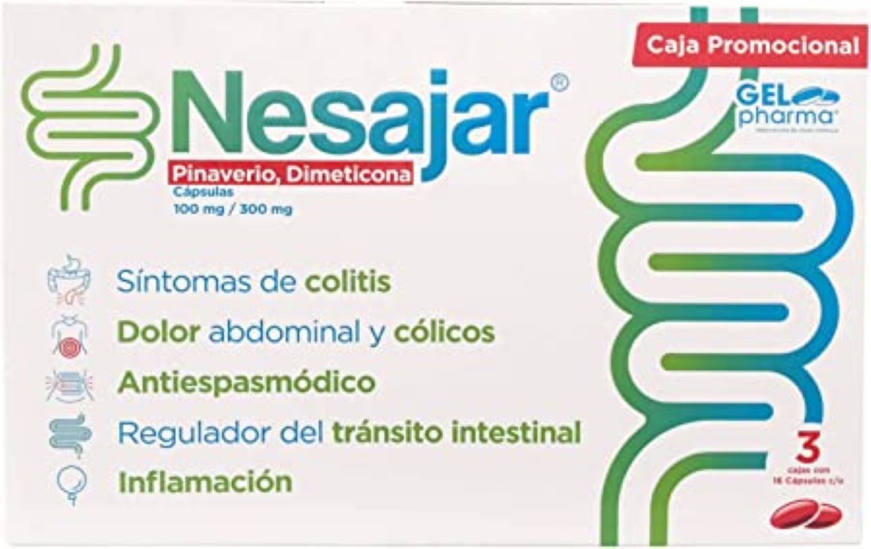 Capsulas Nesajar 649942 3 Pack Alivio de Estreñimiento