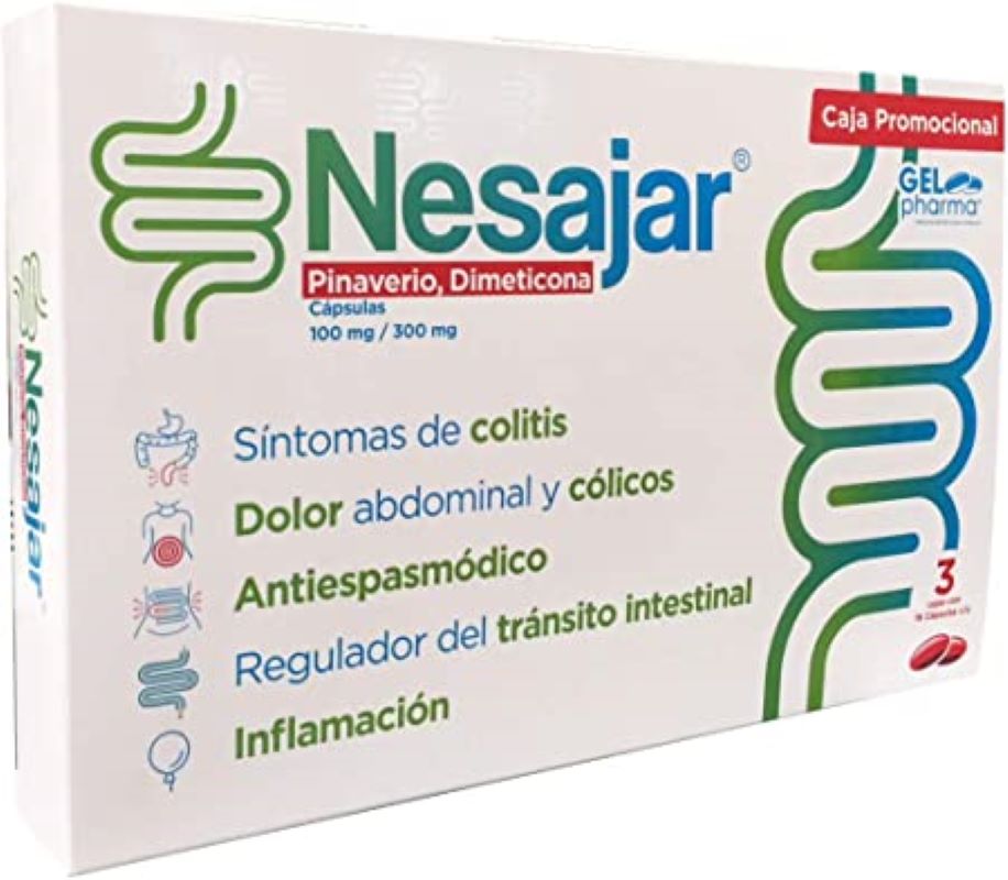 Capsulas Nesajar 649942 3 Pack Alivio de Estreñimiento