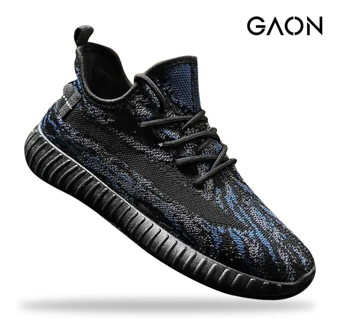 Tenis Para Hombre Calzado Deportivo Sneakers De Moda Gaon Negro 