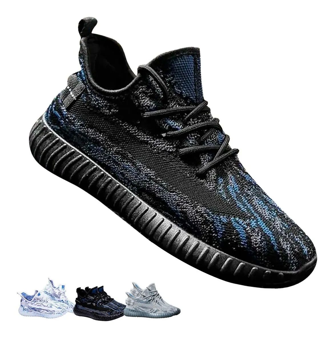 Tenis Para Hombre Calzado Deportivo Sneakers De Moda Gaon Negro 