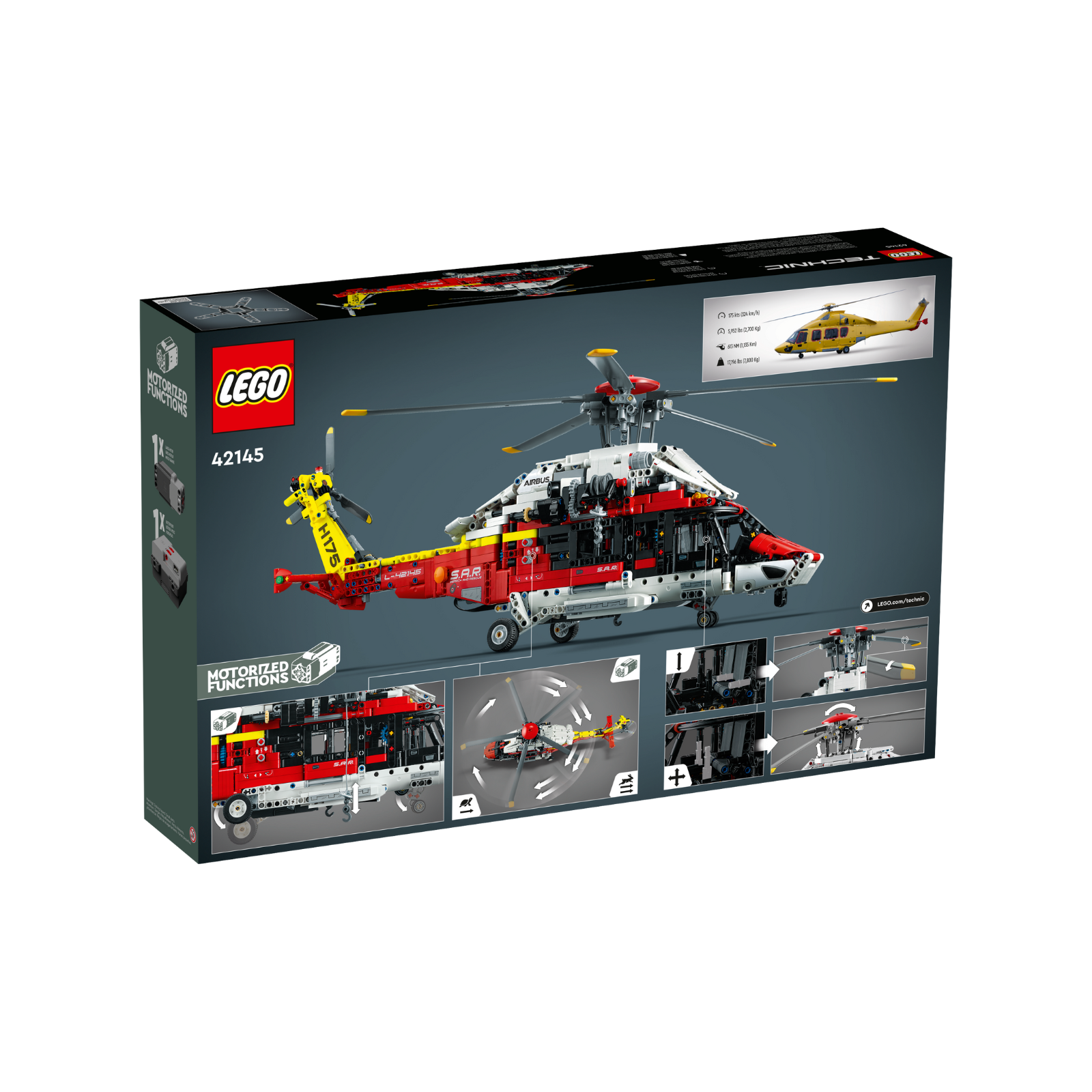 Lego 42145 Helicóptero de Rescate Airbus H175