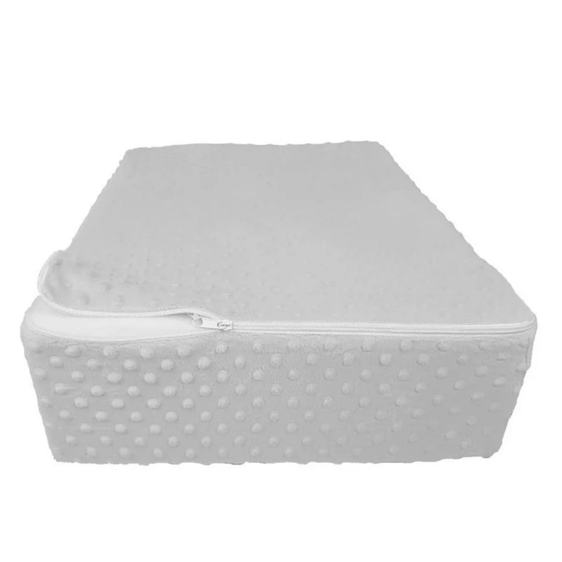 Cojin Antireflujo Colchón Anti Reflujo Bebé Cuna Soporte gris