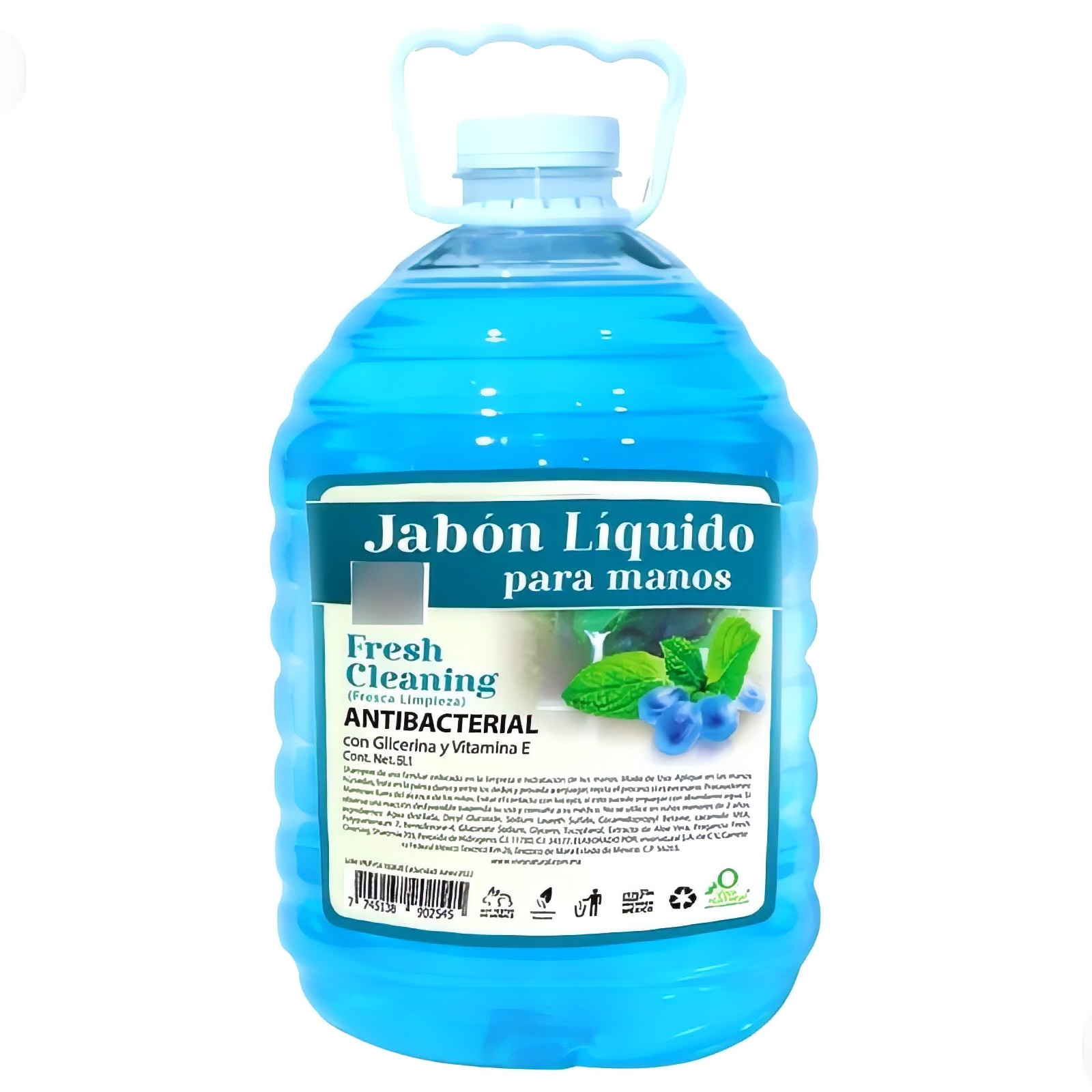 Jabón Líquido Para Manos Clean Fresh 5 Litros Vivonatural