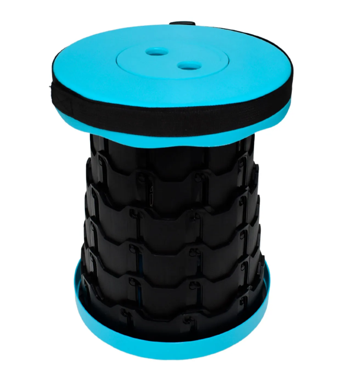 Banco Retractil Plegable Taburete Portatil Correa Ajustable