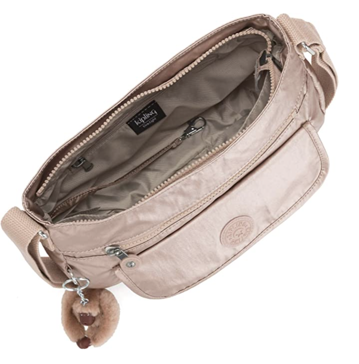 Bolsa Kipling Dorada