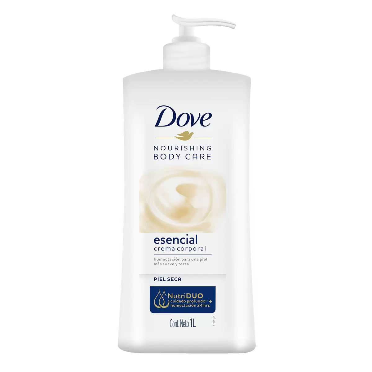  Dove - Gel suave de baño para piel seca, humectación