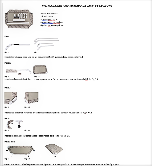 XIMAOL PET Cama Catre Elevada para perro gato, hamaca para mascotas de medidas pequeñas Ideal para razas: Yorkshire Terrier, Chihuahua, Pug, Pomerania, Australian Silky Terrier, Papillon, Pekinese, entre otras soporta pesos de hasta 20 Kg