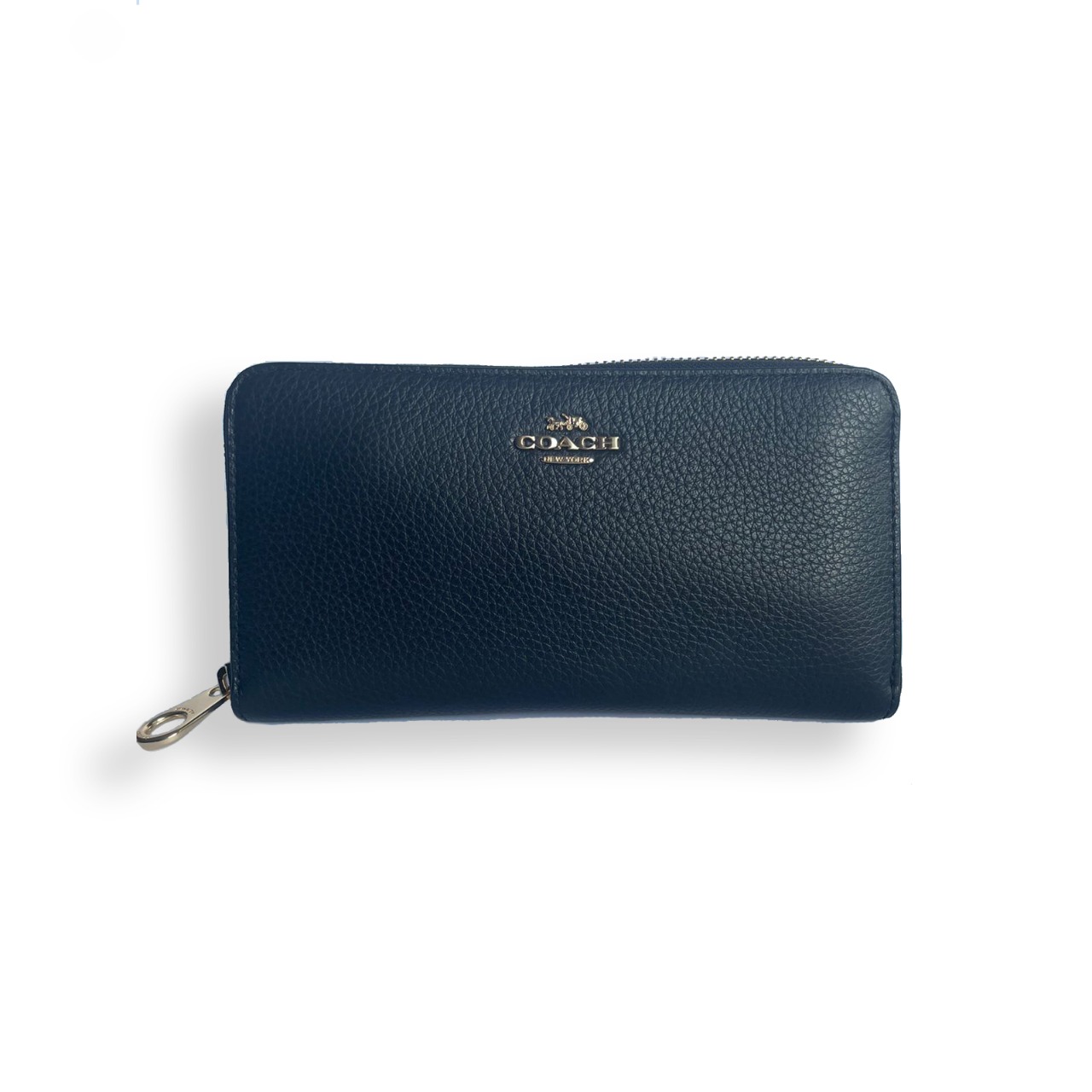 Cartera Piel Coach para Dama  color Negro