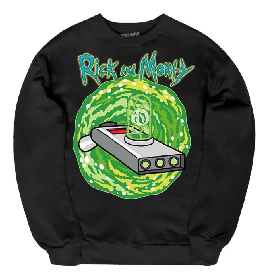 Sudadera Mascara de Latex Mujer Rick & Morty Cartoon Network
