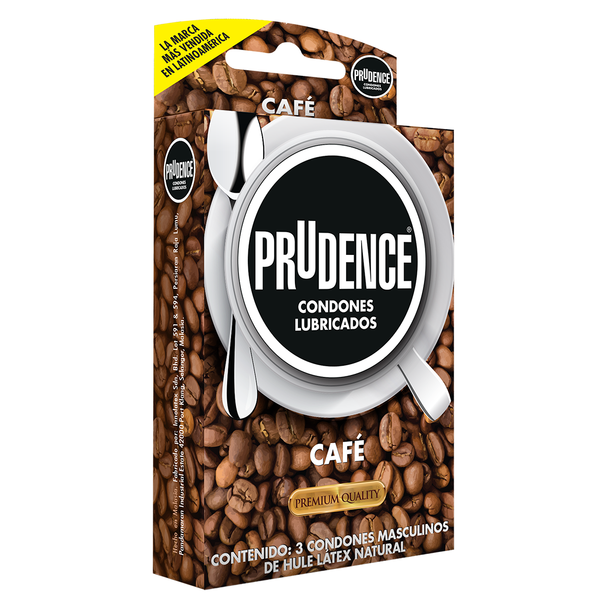 Cartera De 3 Condones Prudence Sabor Y Aroma A Cafe
