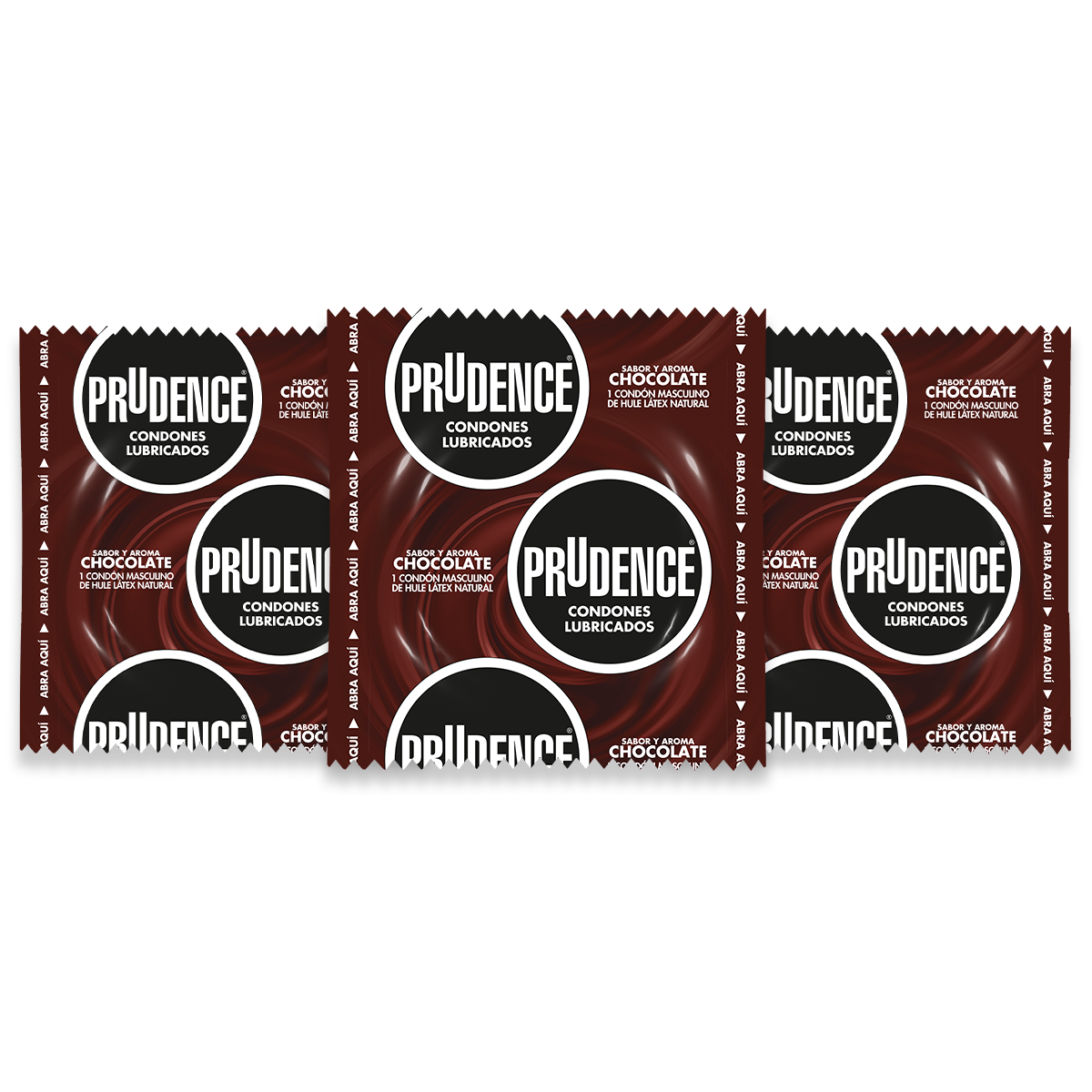 Cartera De 3 Condones Prudence Sabor Y Aroma A Chocolate
