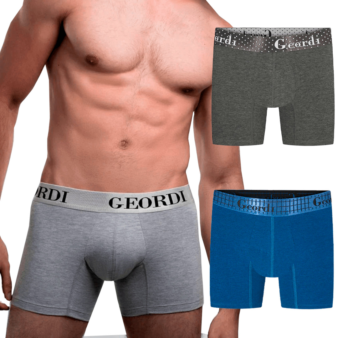 Calzoncillos boxer para hombre – estampado 3 paquetes, algodón con ajuste  anatómico