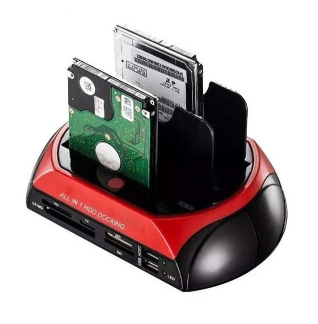 Lector de discos duros y memorias para pc windows, ios, linux y android