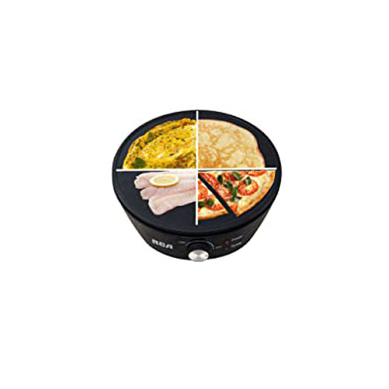 Crepera RCA con placa antiadherente temperatura regulable