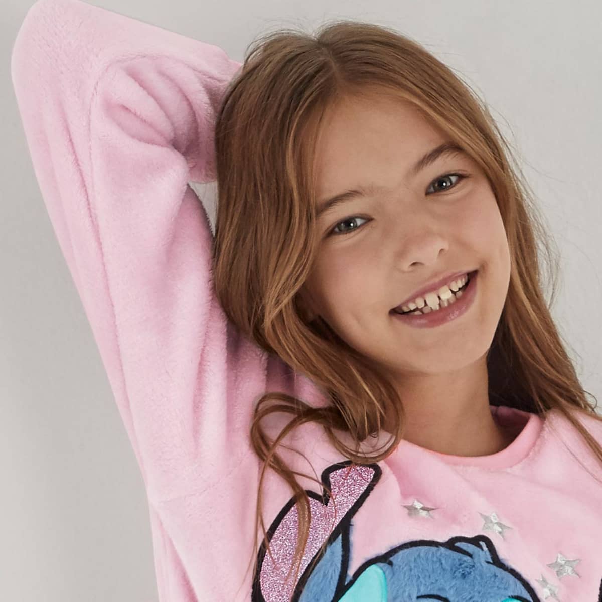 Pijama para Dormir Lilo Y Stitch color Rosa para Niña 1005028