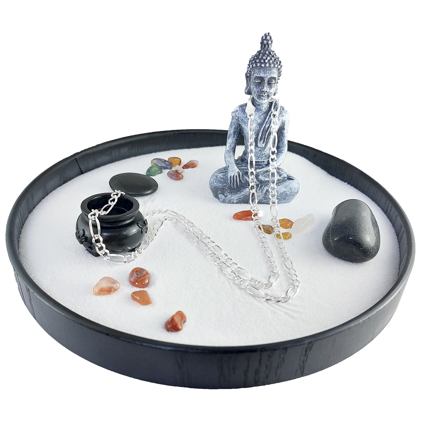 Cadena Gruesa Hombre 70 Cms X 5 Mm Fígaro 3 Por 1 Plata .925