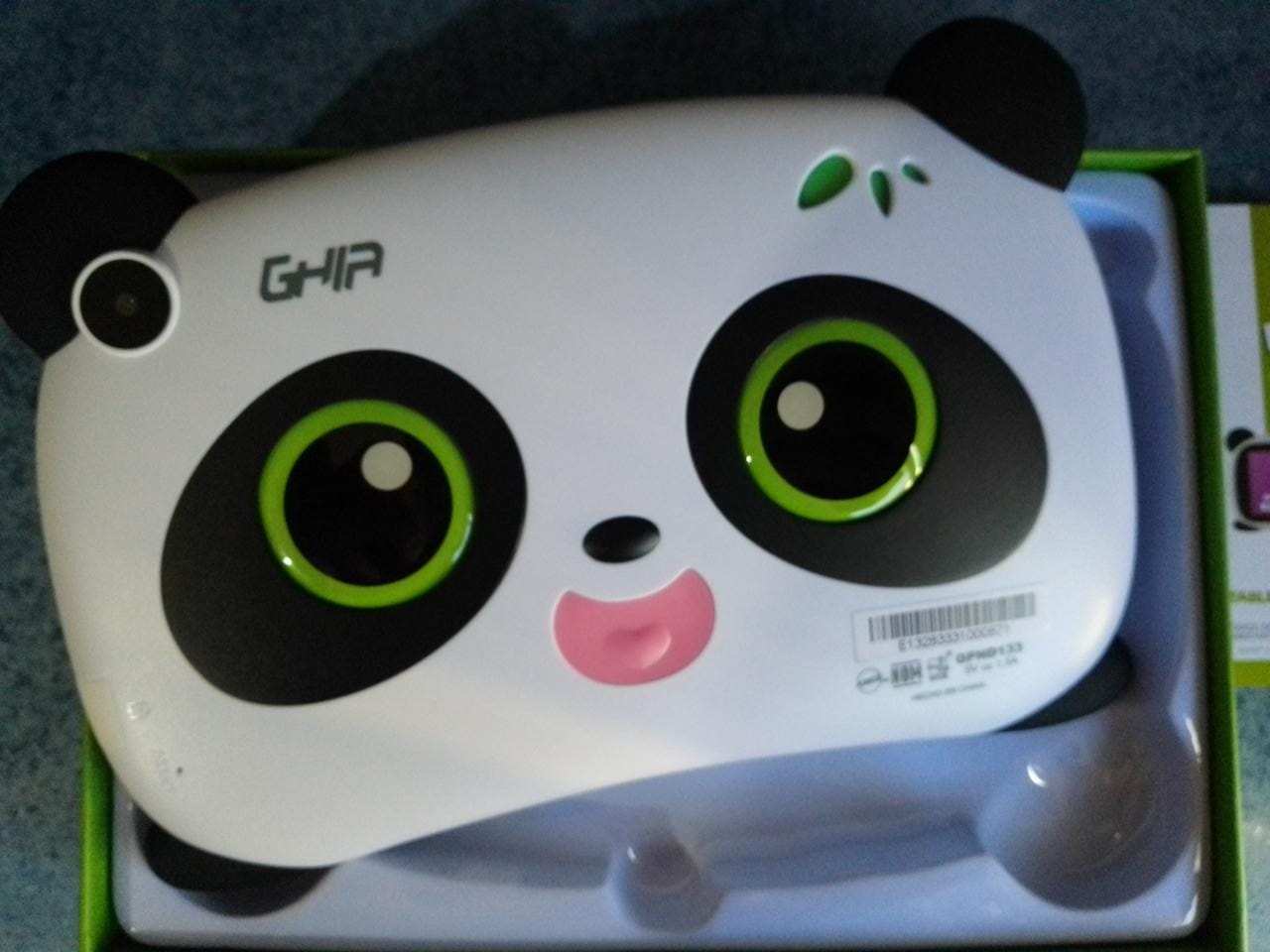 Tablet GHIA Panda GPND133V 7 Pulgadas Procesador A133 1GB RAM 16GB Almacenamiento Cámara Android 11