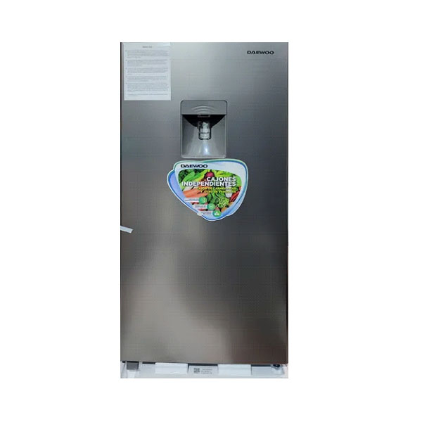 REFRIGERADOR 7 PIES DAEWOO DWRD190CCDLSW GRIS CON DESPACHADOR