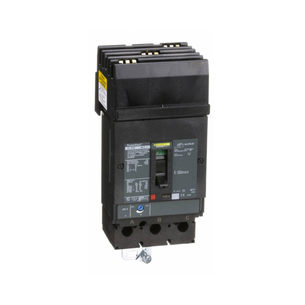 Interruptor Termomagnetico, JJA, 3 polos, 250 A, Schneider.