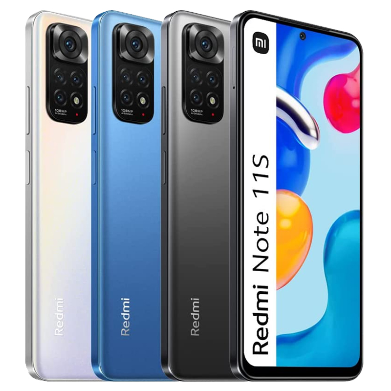 Celular Xiaomi Redmi Note 11S Ram 6GB Almacenamiento 64GB Dual Sim - Gris Oscuro 