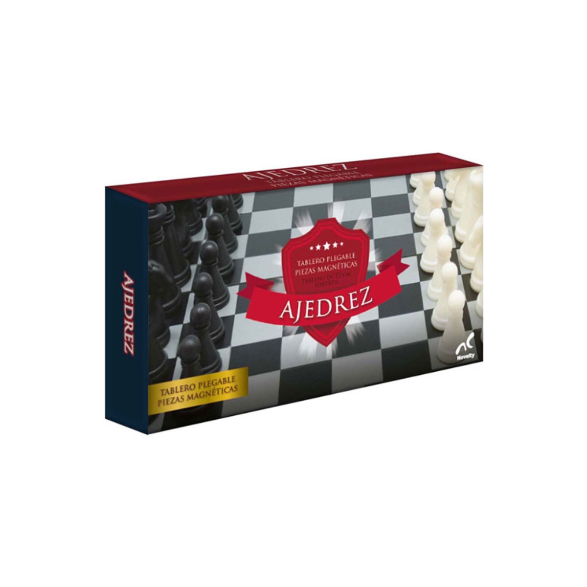 Novelty A-005- Ajedrez Magnetico Mini 12x12.