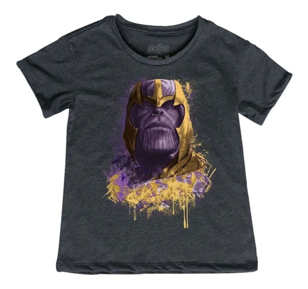 Playera Mascara de Latex Mujer Mad Titan Avengers