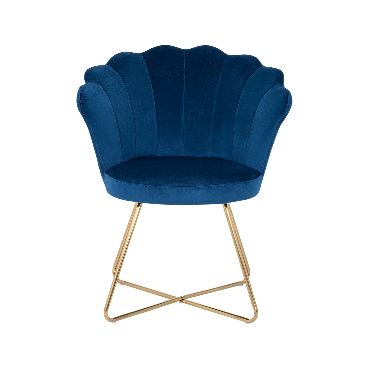 Sillón Individual Paloma de Tela color Azul