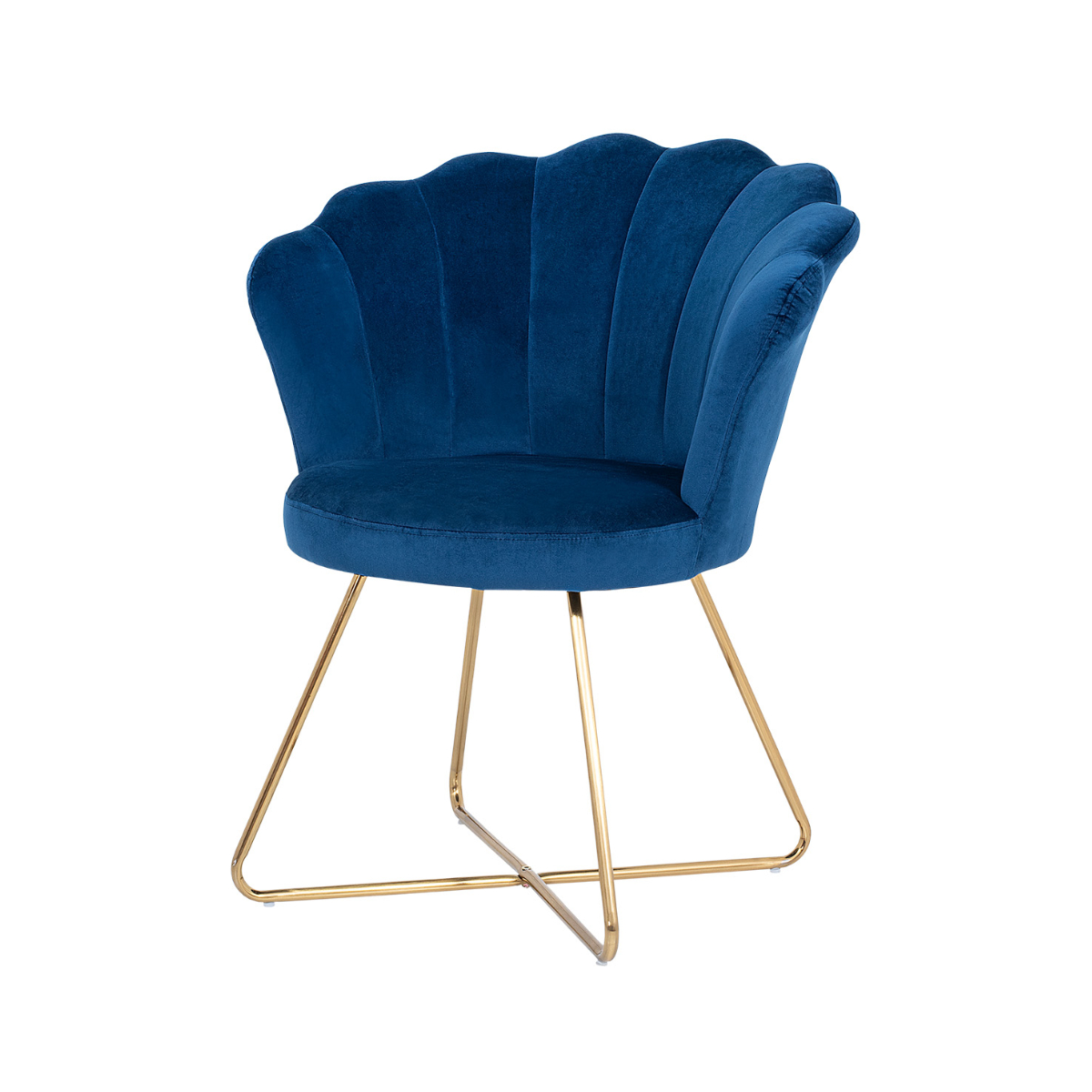 Sillón Individual Paloma de Tela color Azul