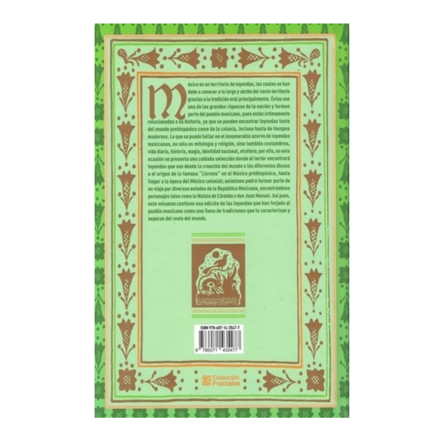 Libro Leyendas Mexicanas: del México prehispánico al México colonial (Pasta Dura)