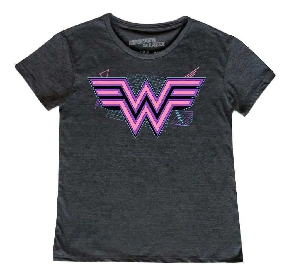 Playera Mascara de Latex Mujer WW84 Wonder Woman