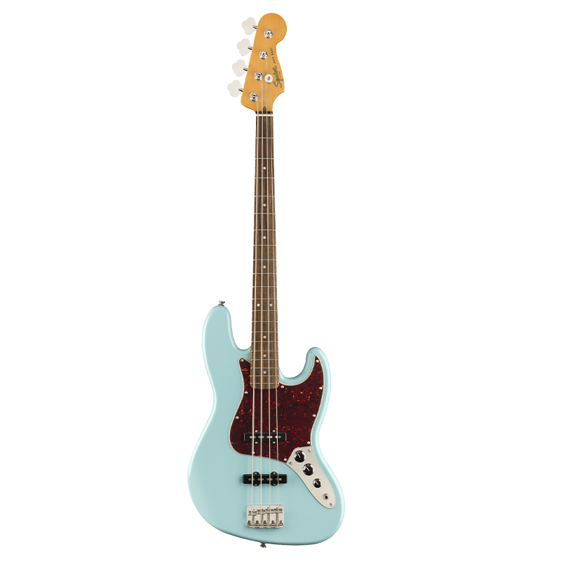 Bajo Eléctrico Squier Classic Vibe 60s 4 Cuerdas Daphne Blue 0374530504