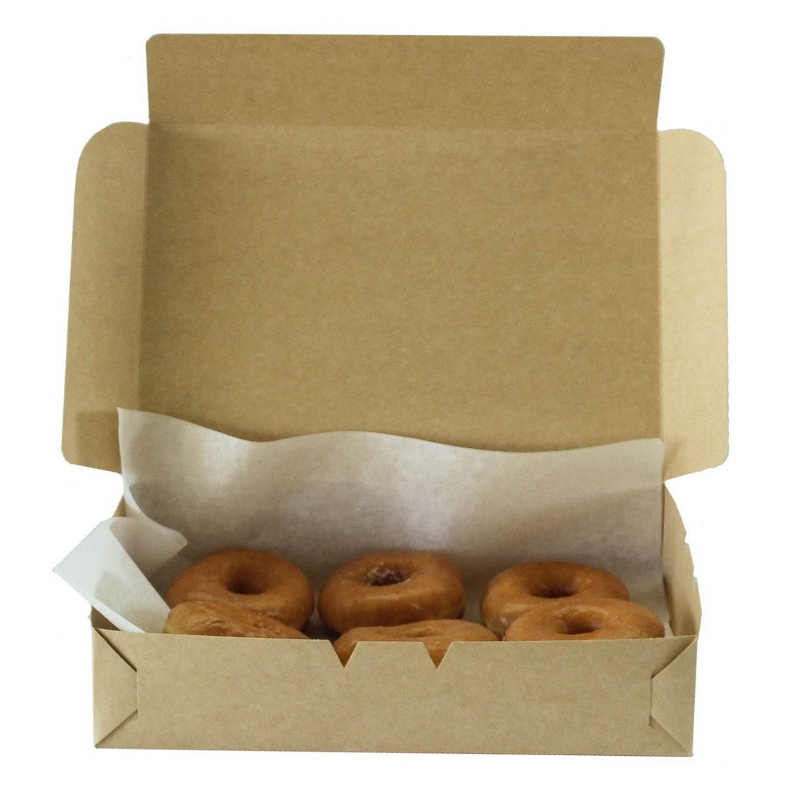 Caja Para Donas Reciclable 50 Piezas 28x20x7