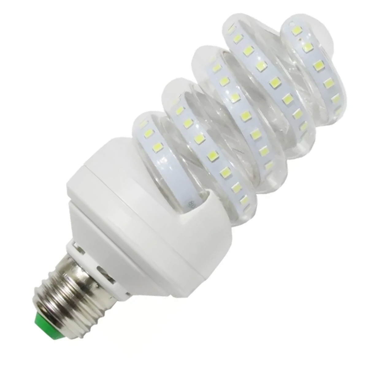 Foco Led Espiral Ahorrador 20w Luz Blanca Brillante
