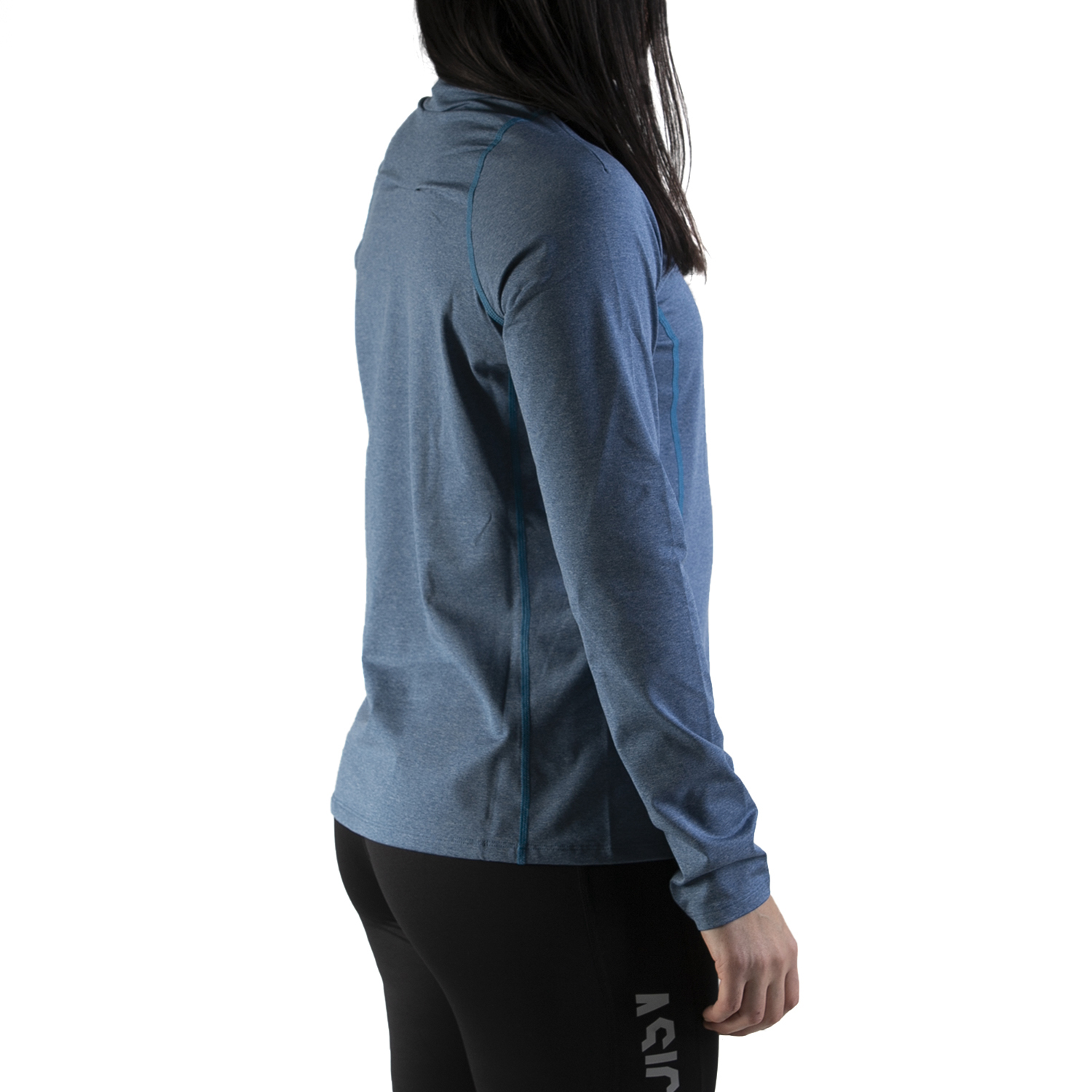 Sudadera Asics Mujer Thermopolis Half Zip Azul Running 2032A874403.