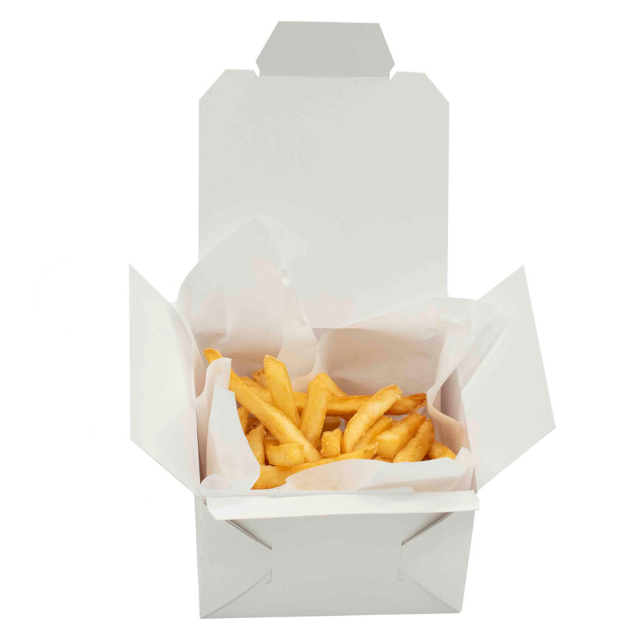 Caja Para Comida 50 Piezas 12x12x8 Grado Alimenticio