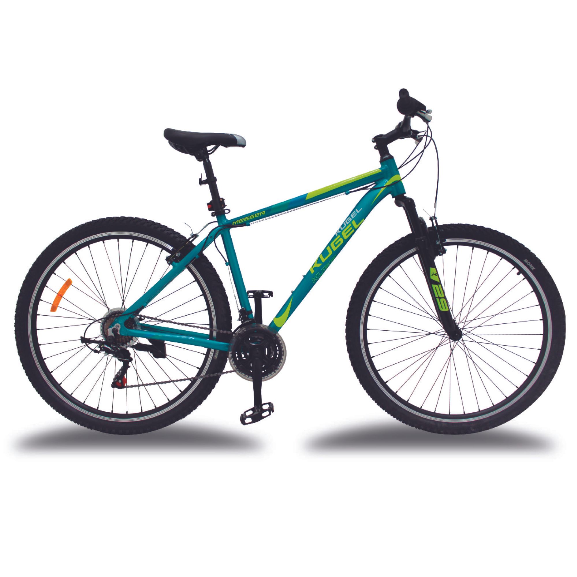 Bicicleta De Montaña Rodada 29 Kugel Messer Mtb Verde